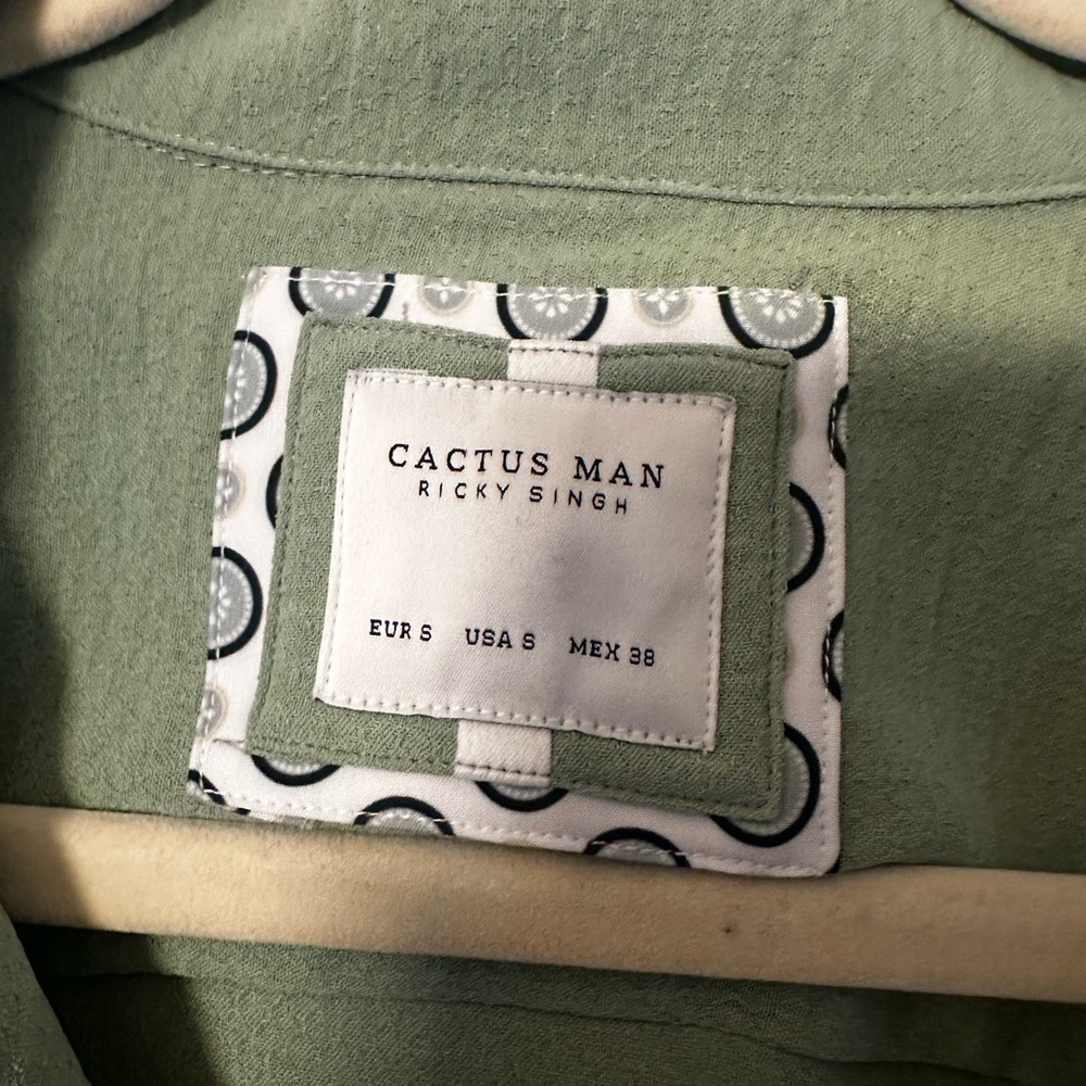 Cactus Olive Casual Button Down Shirt
A9 - Picture 2 of 2